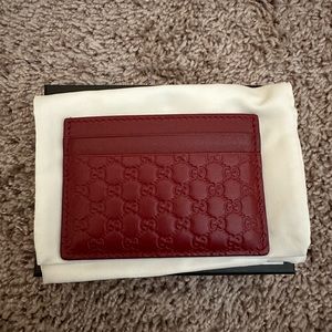 GUCCI GG Monogram Card Holder